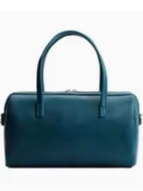 Portland Leather Sloan 2-way Dr. Bag, oversized, NWT, Westward Blue